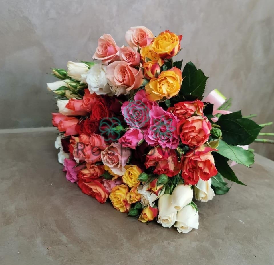 Букет цветов из: Розы в Холмской