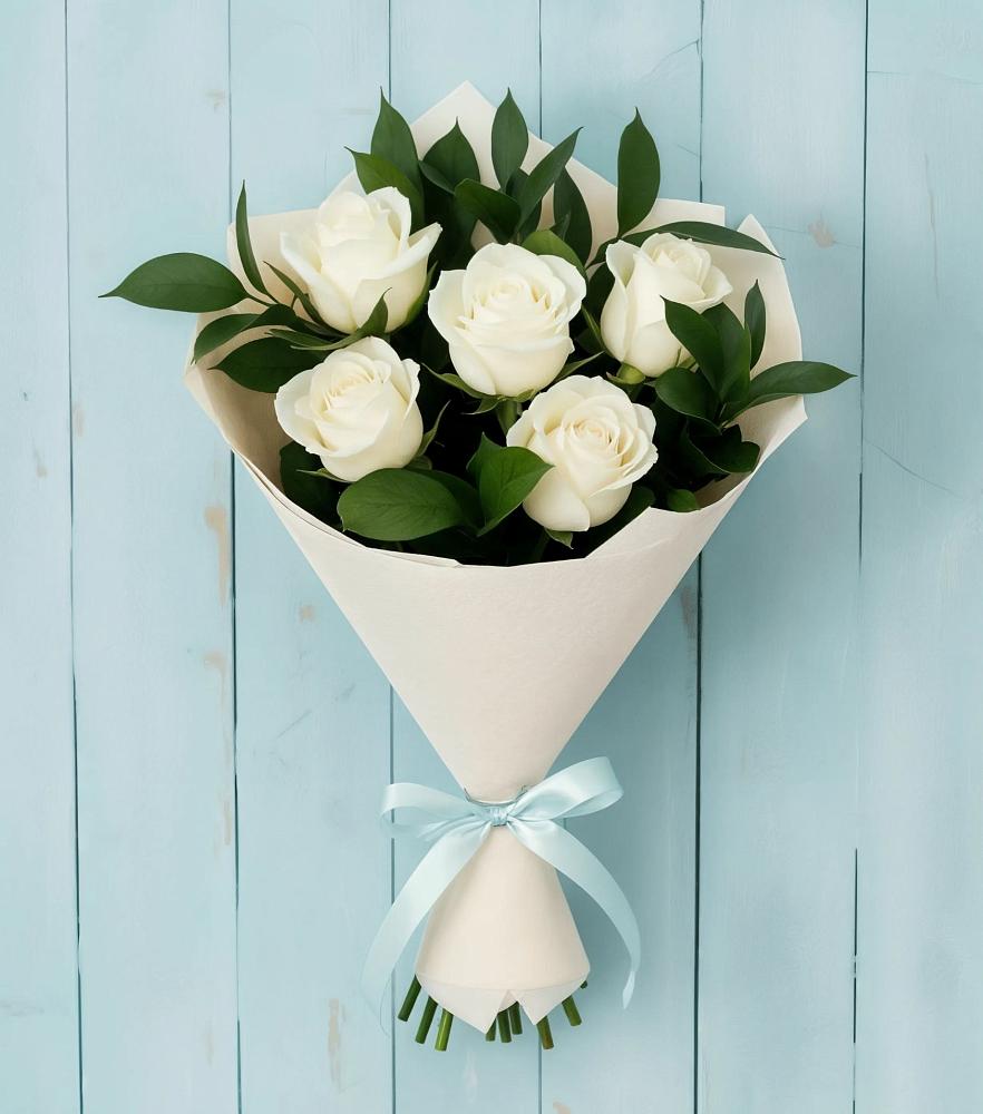 Букет цветов из: Розы в Холмской