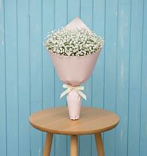 Букет цветов из:  Гипсофила в Холмской