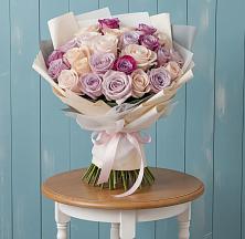 Букет цветов из:  Розы в Холмской