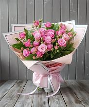 Букет Розовый кустик #REPLACE_PRED# Холмской
