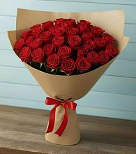 Букет Красные розы Милано в Холмской