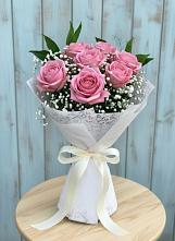 Букет цветов из:  Розы в Холмской