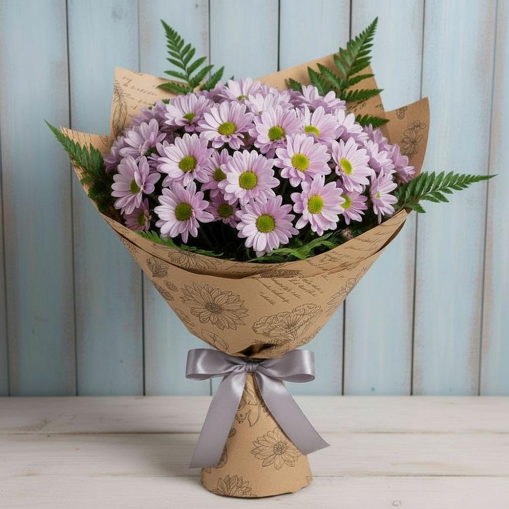 Букет цветов из: Хризантемы в Холмской