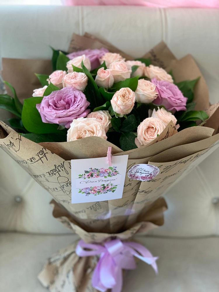 Букет цветов из: Розы в Холмской