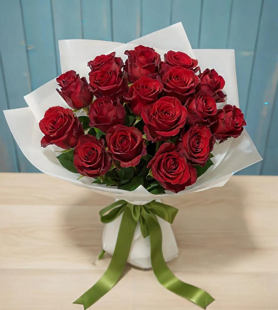 Букет Красные розы в Холмской
