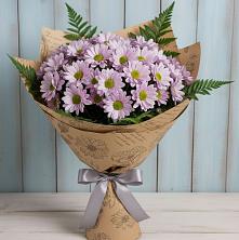 Букет цветов из:  Хризантемы в Холмской