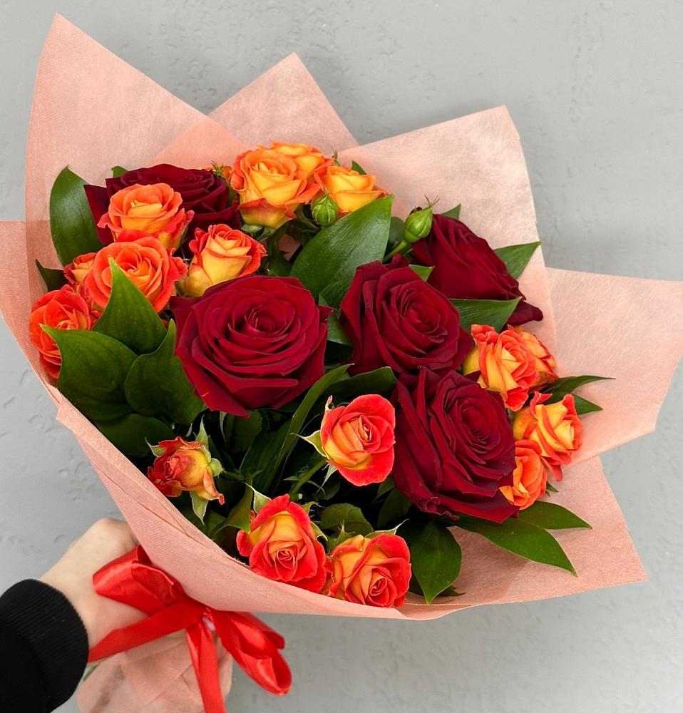 Букет Любовь и восторг в Холмской