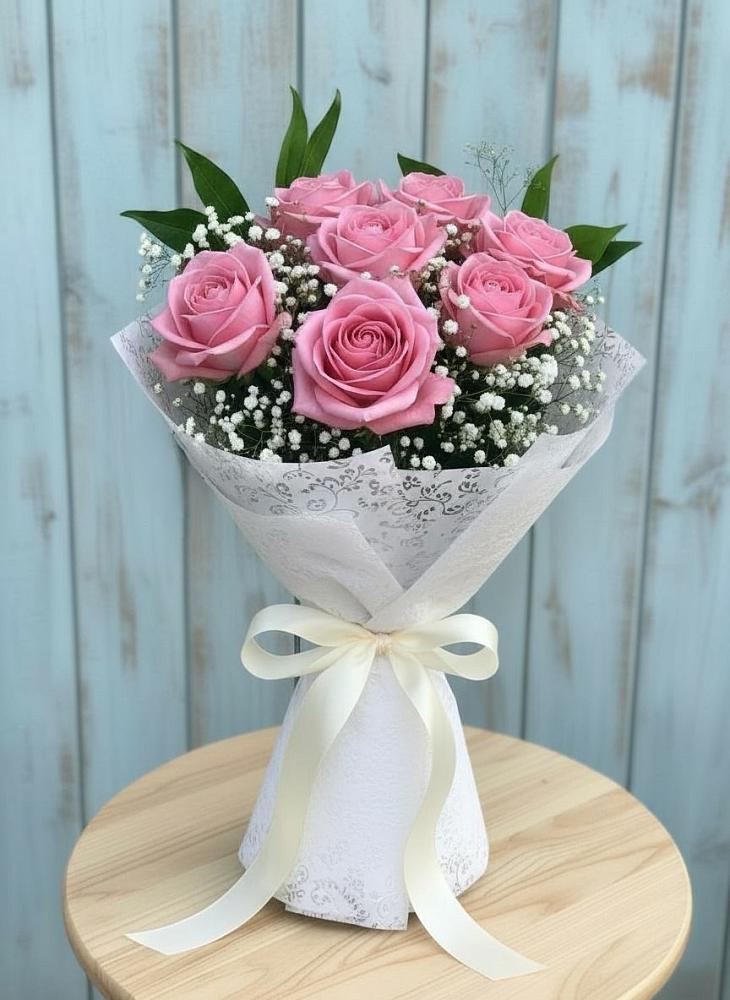 Букет цветов из: Розы в Холмской