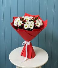 Букет цветов из:  Хризантемы в Холмской