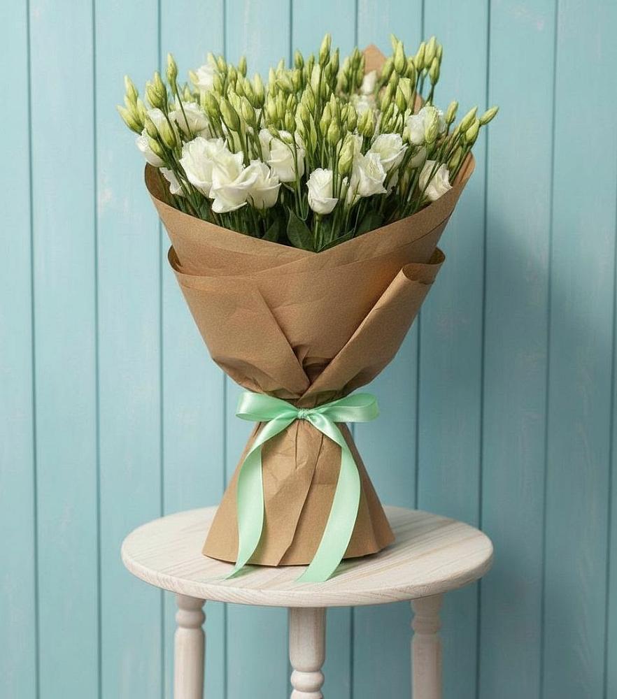 Букет цветов из: Лизиантусы в Холмской