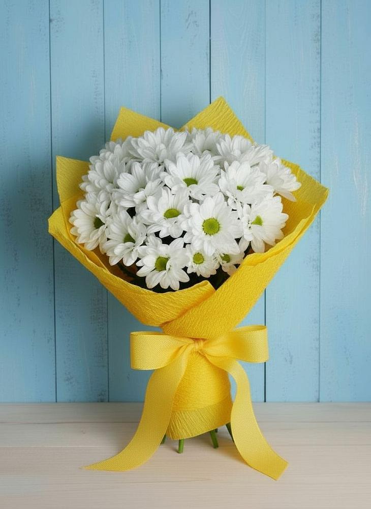 Букет цветов из: Хризантемы в Холмской