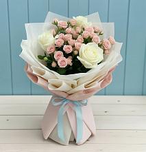 Букет цветов из:  Розы в Холмской