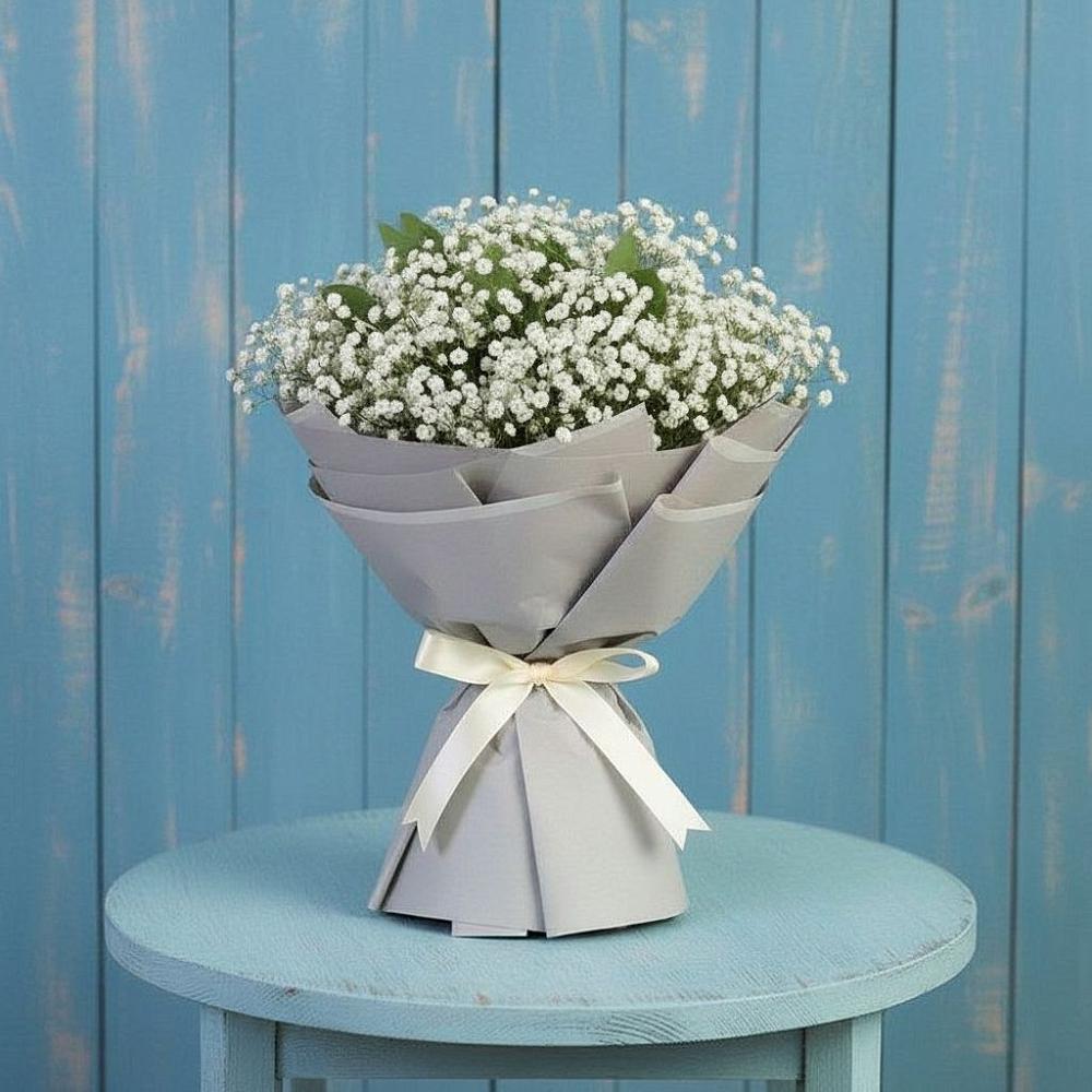 Букет цветов из: Гипсофила в Холмской