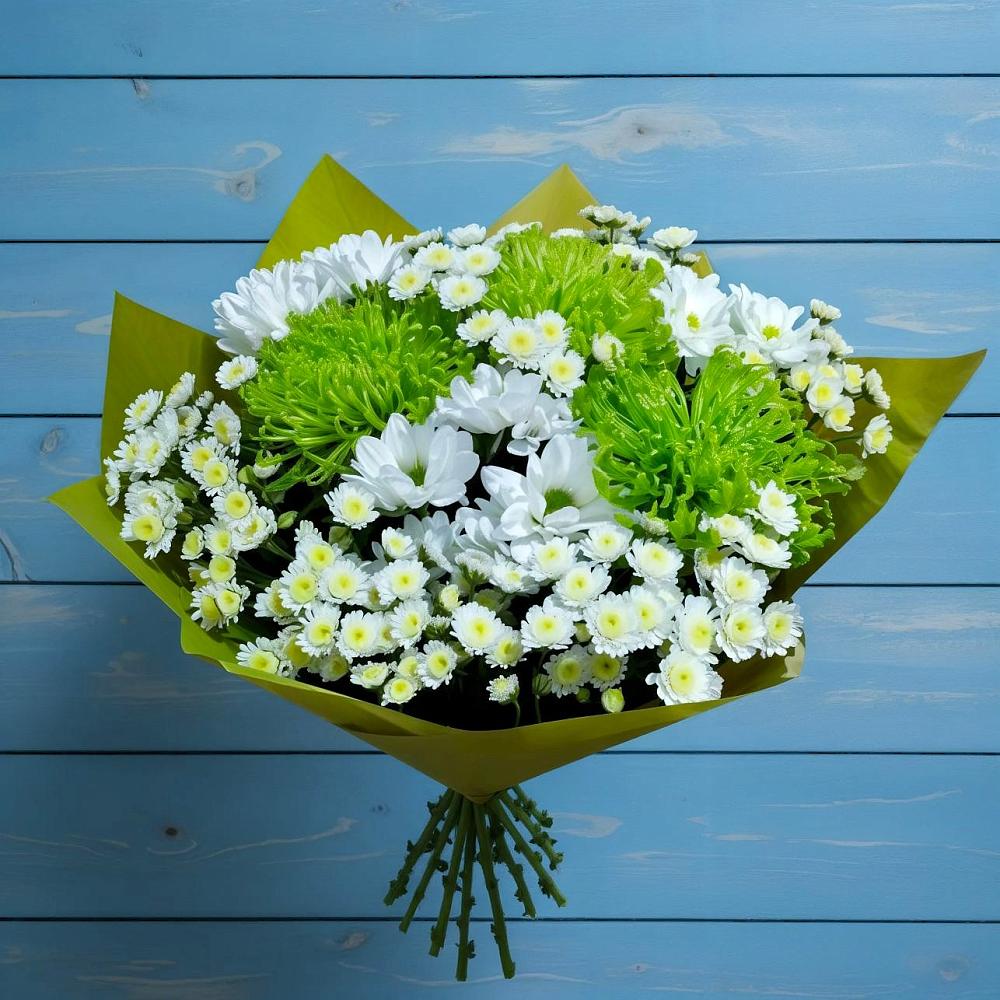 Букет цветов из: Хризантемы в Холмской