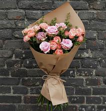 Букет цветов из:  Розы в Холмской