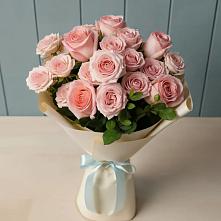 Букет Розовый шарм в Холмской