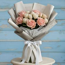 Букет цветов из:  Розы в Холмской