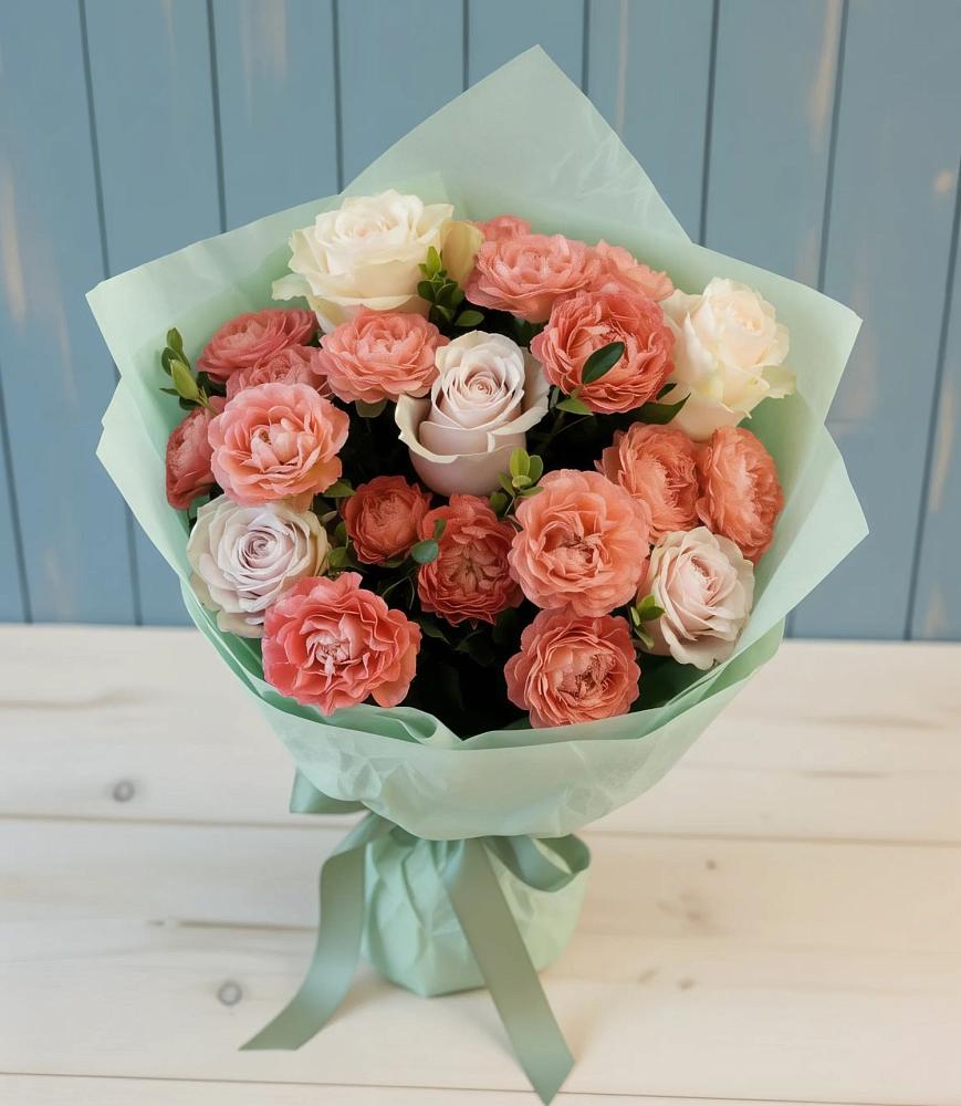 Букет цветов из: Розы в Холмской