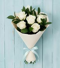 Букет цветов из:  Розы в Холмской