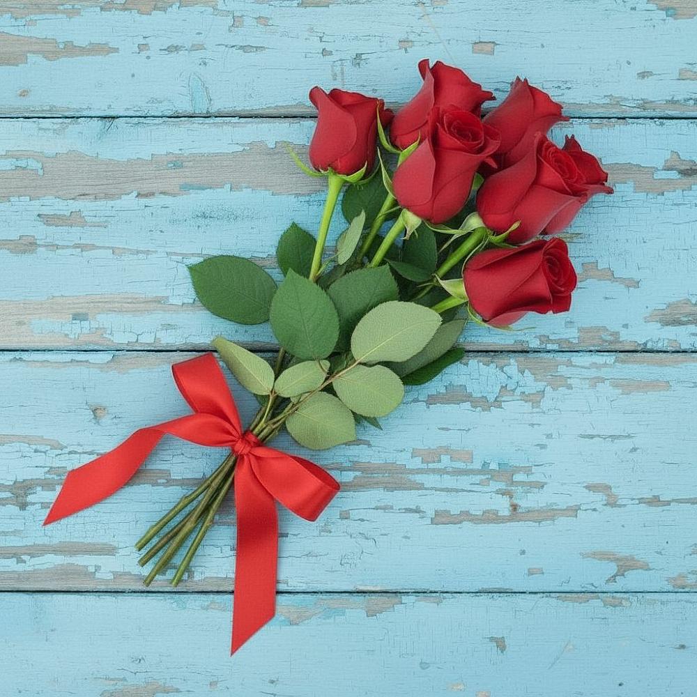 Букет Красные розы в Холмской