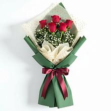 Букет цветов из:  Розы в Холмской