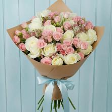 Букет цветов из:  Розы #REPLACE_PRED# Холмской