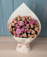 Букет цветов из:  Розы #REPLACE_PRED# Холмской